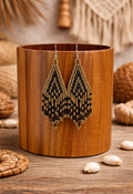 Boucles d'oreilles en perles de Miyuki