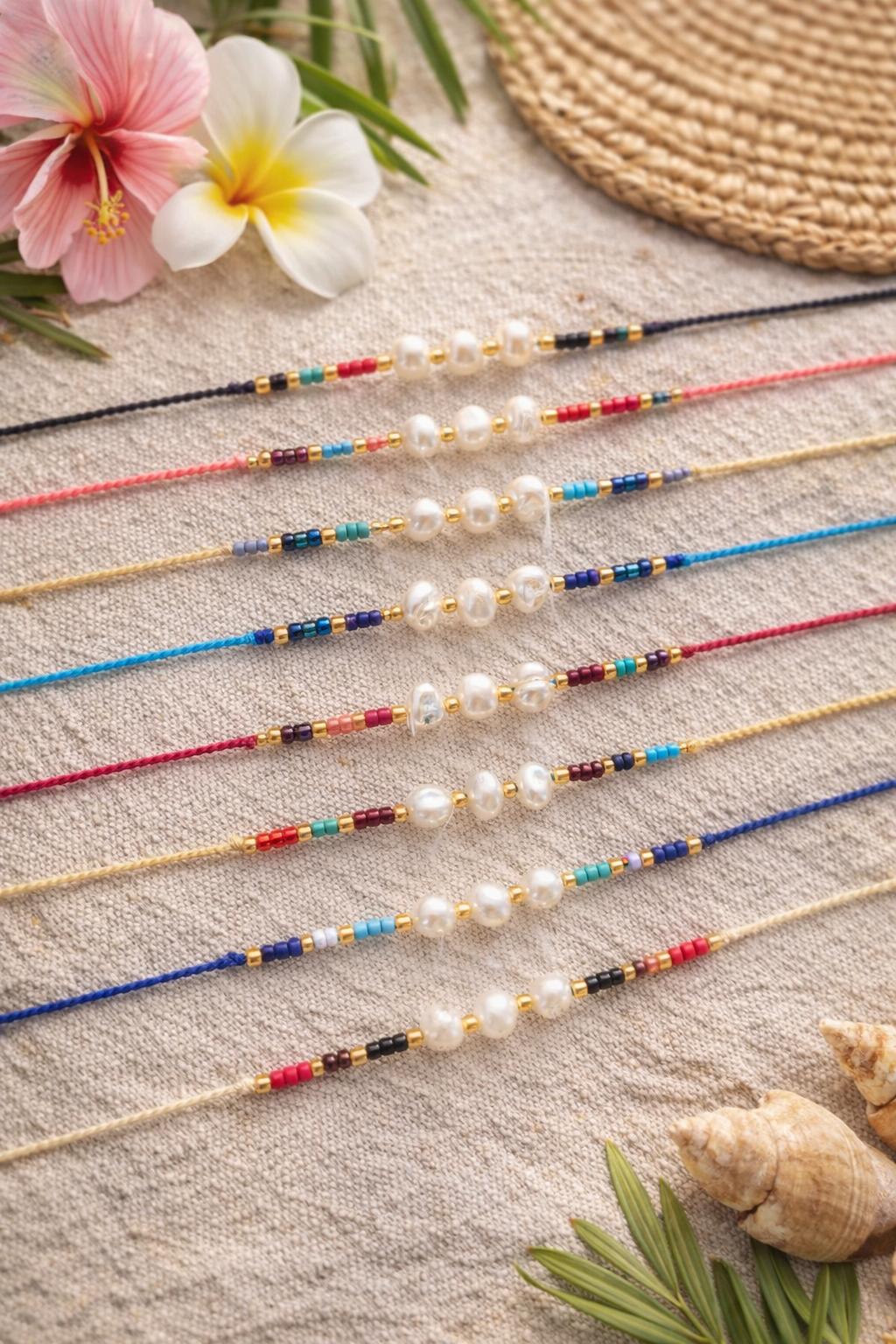 Bracelet perles Miyuki & perles de culture