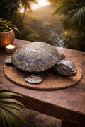 Diffuseur Anti Moustique en Métal Recyclé Tortue